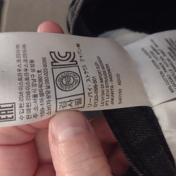 Men's Levi Strauss&Co. 514 Jeans Size W32L29 - Picture 8 of 13